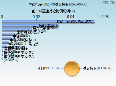 002579基金持仓图 002579基金持仓图