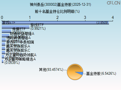 300002基金持仓图 300002基金持仓图