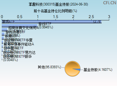 300315基金持仓图