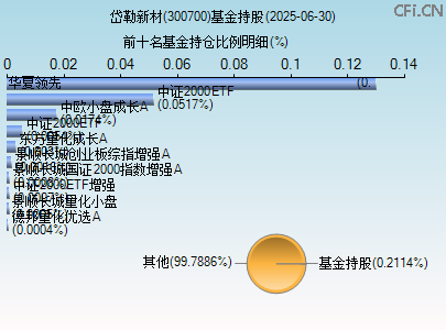 300700基金持仓图