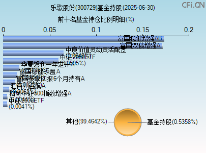 300729基金持仓图 300729基金持仓图