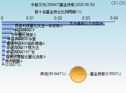 300847基金持仓图 300847基金持仓图