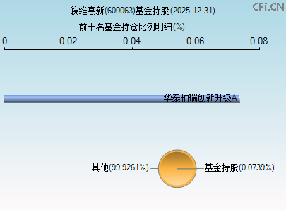 600063基金持仓图