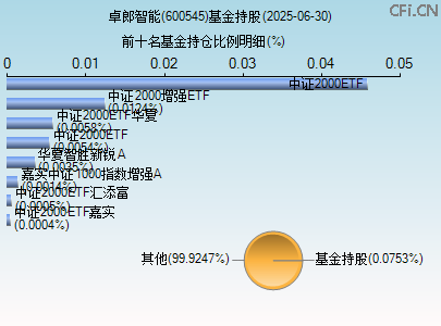 600545基金持仓图 600545基金持仓图