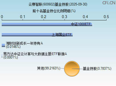 600602基金持仓图