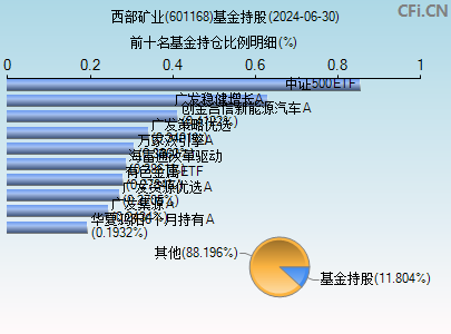 601168基金持仓图