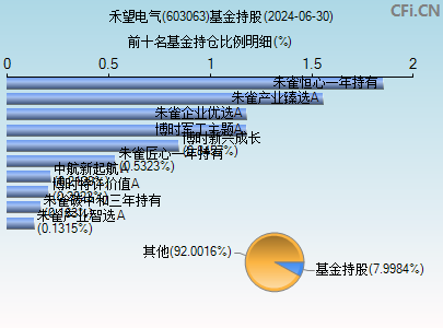 603063基金持仓图