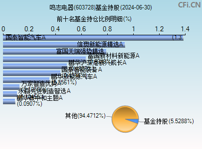 603728基金持仓图