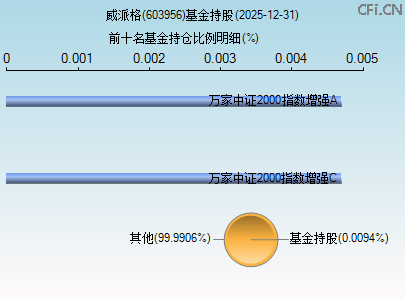 603956基金持仓图 603956基金持仓图