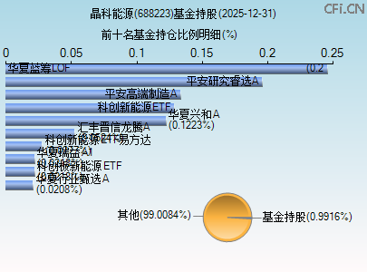 688223基金持仓图 688223基金持仓图
