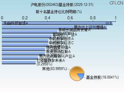 002463基金持仓图 002463基金持仓图