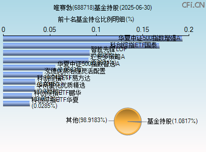 688718基金持仓图 688718基金持仓图