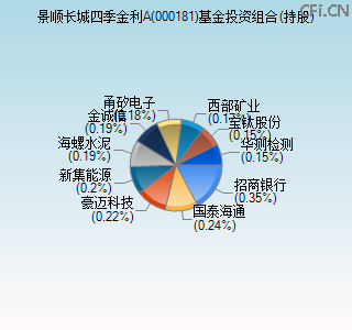 000181基金投资组合(持股)图