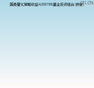 000199基金投资组合(持股)图
