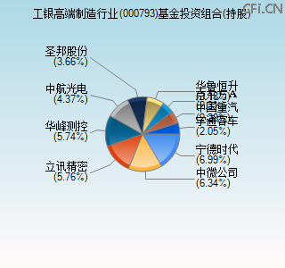 000793基金投资组合(持股)图