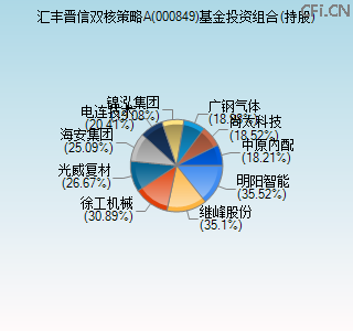 000849基金投资组合(持股)图