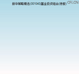 001040基金投资组合(持股)图 001040基金投资组合(持股)图
