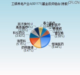 001171基金投资组合(持股)图