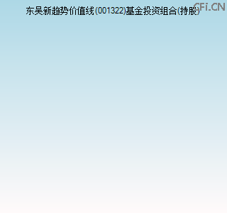 001322基金投资组合(持股)图 001322基金投资组合(持股)图