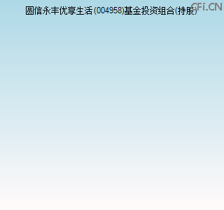 004958基金投资组合(持股)图