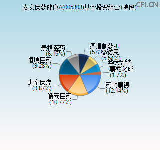 005303基金投资组合(持股)图