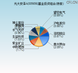 005656基金投资组合(持股)图