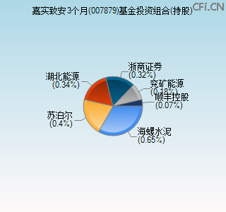 007879基金投资组合(持股)图