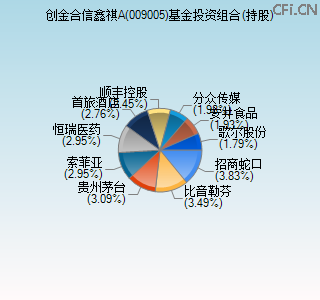 009005基金投资组合(持股)图 009005基金投资组合(持股)图