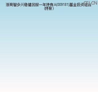 009181基金投资组合(持股)图