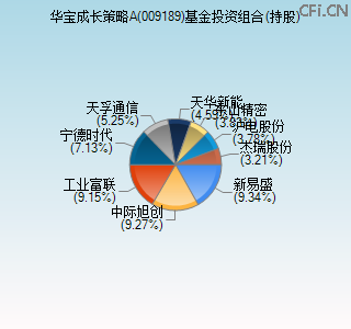 009189基金投资组合(持股)图