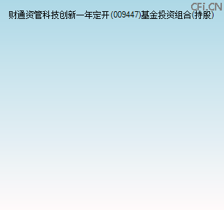 009447基金投资组合(持股)图