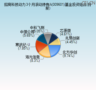 009601基金投资组合(持股)图