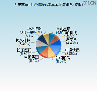 009653基金投资组合(持股)图