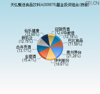 009875基金投资组合(持股)图