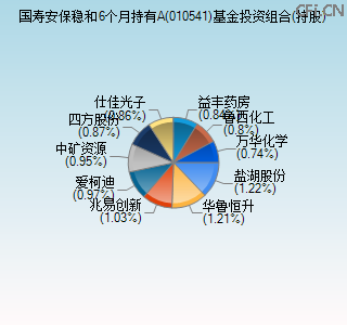 010541基金投资组合(持股)图