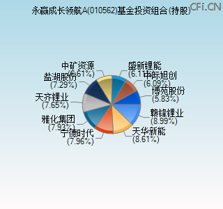010562基金投资组合(持股)图 010562基金投资组合(持股)图