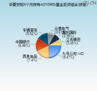 010969基金投资组合(持股)图