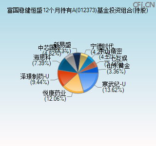 012373基金投资组合(持股)图