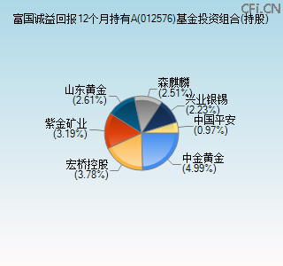 012576基金投资组合(持股)图 012576基金投资组合(持股)图