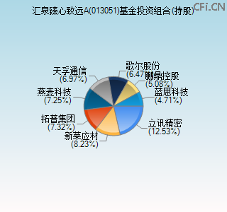 013051基金投资组合(持股)图