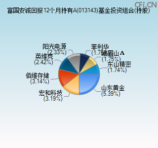 013143基金投资组合(持股)图 013143基金投资组合(持股)图