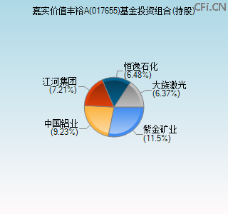 017655基金投资组合(持股)图