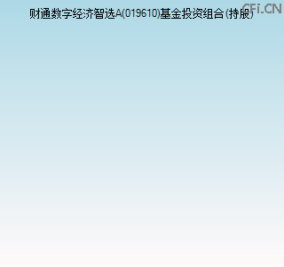 019610基金投资组合(持股)图