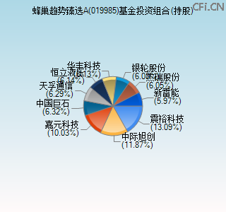 019985基金投资组合(持股)图