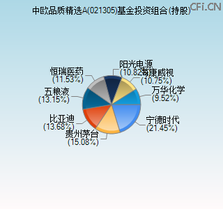 021305基金投资组合(持股)图