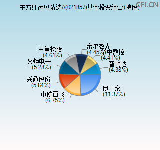 021857基金投资组合(持股)图