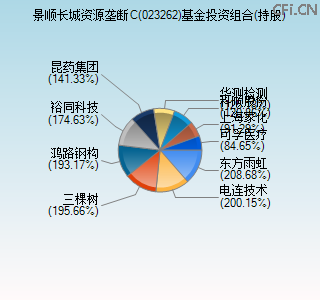 023262基金投资组合(持股)图