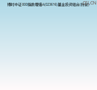 023616基金投资组合(持股)图 023616基金投资组合(持股)图