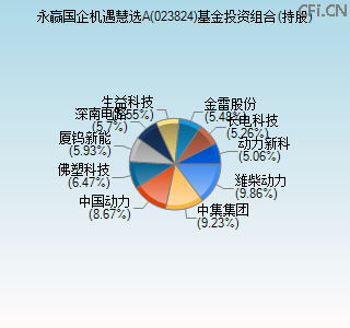 023824基金投资组合(持股)图