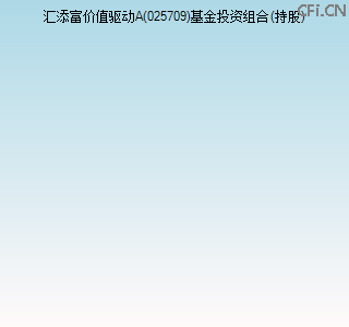 025709基金投资组合(持股)图